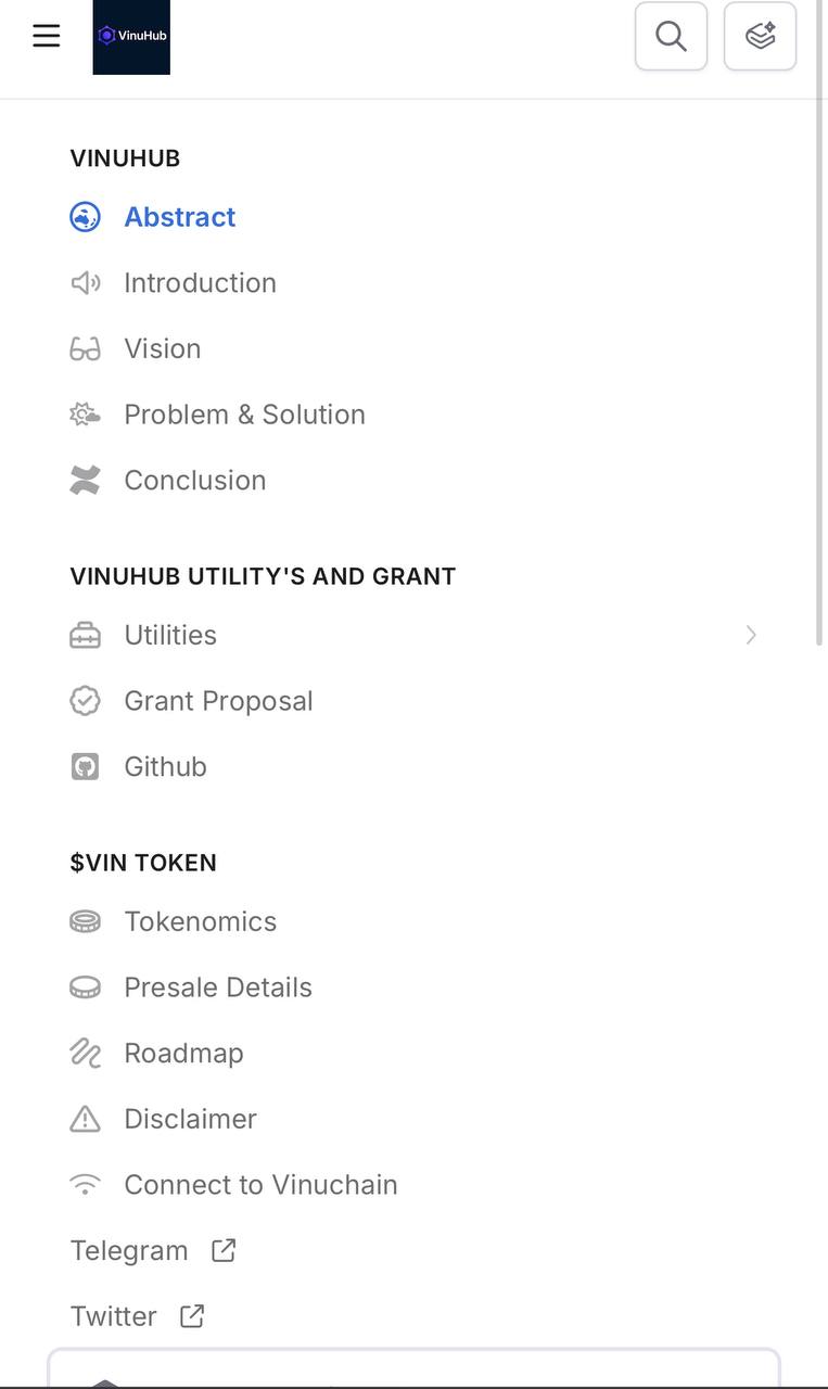 VinuHub Whitepaper Preview