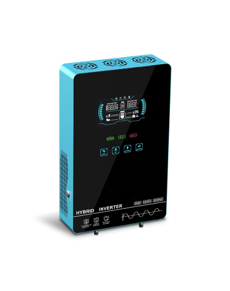 POWLAND 4000W – Inversor Solar Híbrido 24V CC a 120V CA | Onda Senoidal Pura | MPPT 140A | Pantalla LCD con Tapa de Vidrio - Enviar a Cuba - Precio $499.99 - Envío rápido todas las provincias Cuba