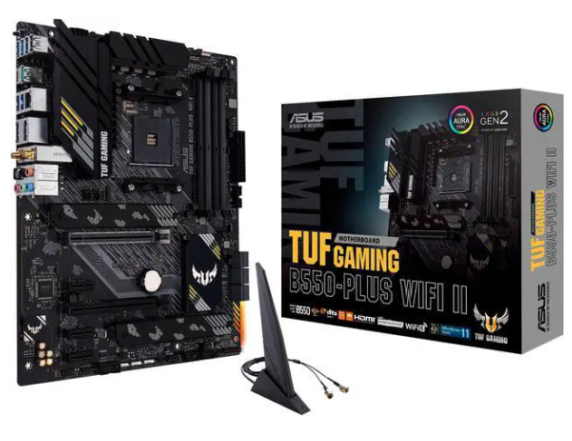 ASUS TUF GAMING B550-PLUS WIFI II AM4 AMD B550 ATX AMD Motherboard - Enviar a Cuba - Precio $159.99 - Envío rápido todas las provincias Cuba